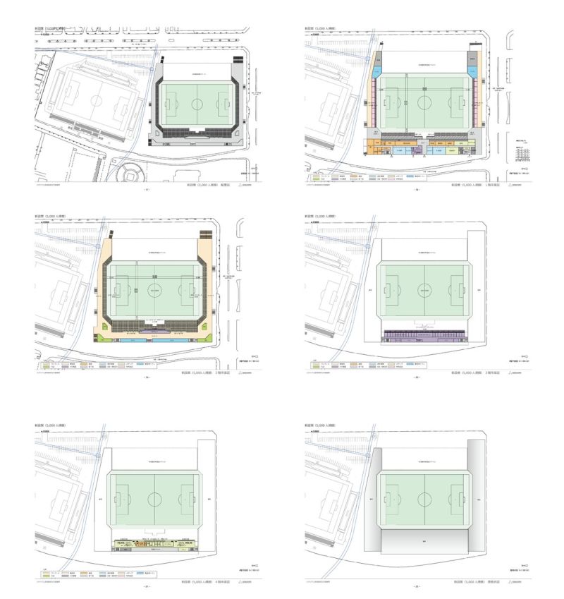 Image for the Tweet beginning: 秋田の新スタジアムの件。
Jリーグに志が低いと言われてしまったプラン。
1.5万人案も必須って先に言ってよと💦
ASP改修案はサイドスタンド裏の人工地盤で既存の2つのフィールドを高い位置から眺められたり、イベントも出来て志高いと思ったけどなあ。
↓続く。
#秋田 #秋田市 #ブラウブリッツ秋田 