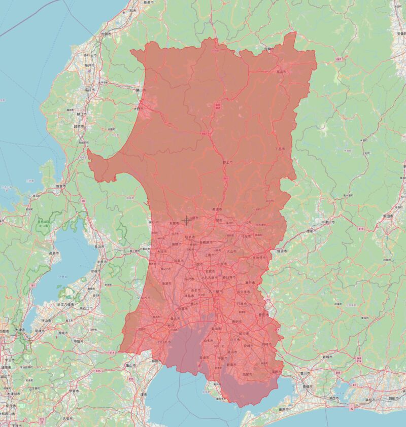 Image for the Tweet beginning: 地道に活動して熱いサポを増やしていけば、今以上に賑わいのあるスタジアムが作れるとは思う。
県外から秋田でもJ1規格のスタジアム作れるよ!は、まだしも、なんなら秋田市以外に作れば?とか言われると、この範囲に87万人しか住んでなくて今も急減少中ってのも実感できてる?とも思うわけ。